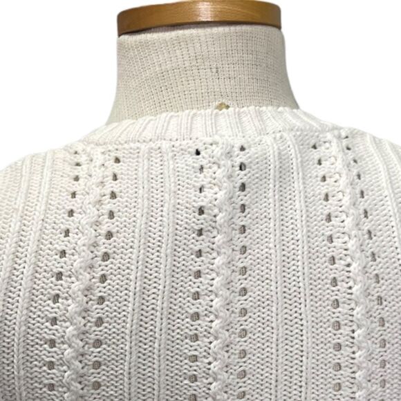 Lilly Pulitzer Cable Knit Cotton Knit Vest Size Medium - Picture 4 of 7